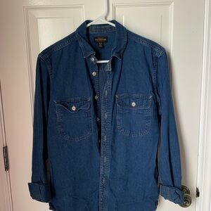 CPO Provisions Blue Denim Button Up Women’s XS